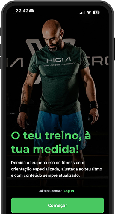 Higia Program no telemóvel